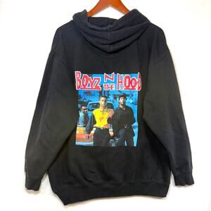Boyz N The Hood L Graphic Print Hoodie 90s Movie Ice Cube Streetwear‎ Colorful